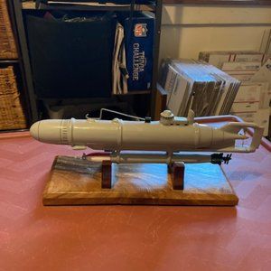 Hecht Germany Pike Mini-Submarine (big) wood model